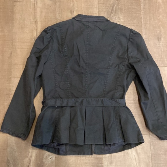 Loft Peplum gray blazer jacket - Picture 4 of 4